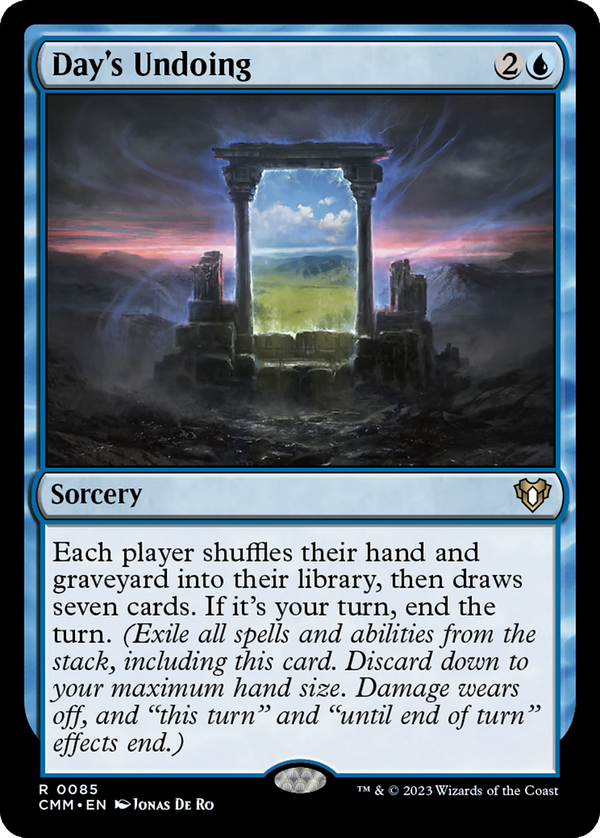 Day's Undoing (cmm)