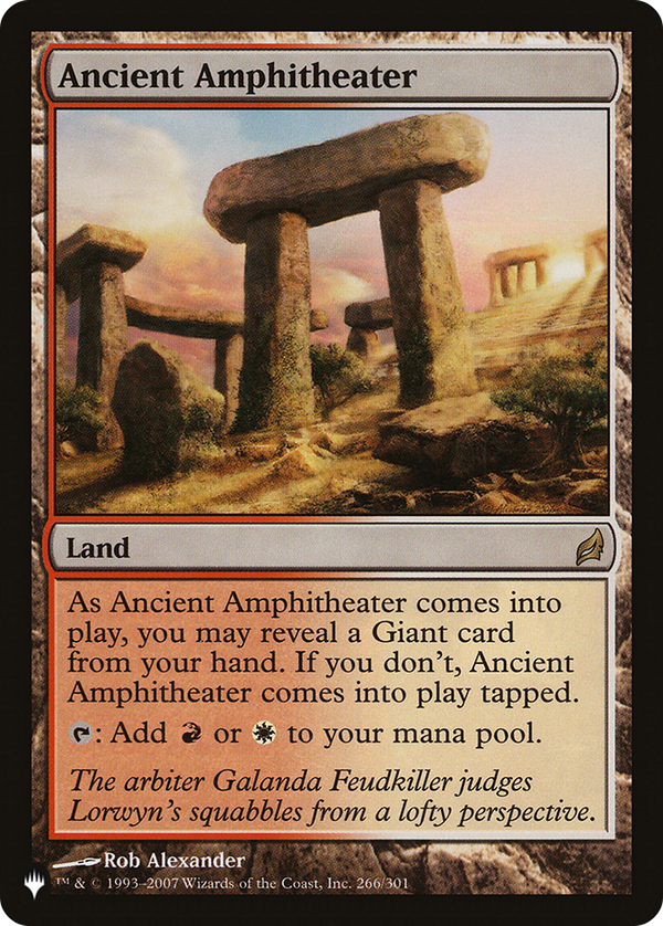 Ancient Amphitheater (plst)