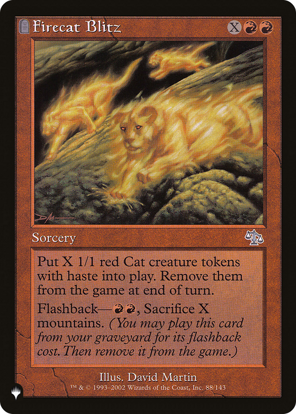 Firecat Blitz (plst)
