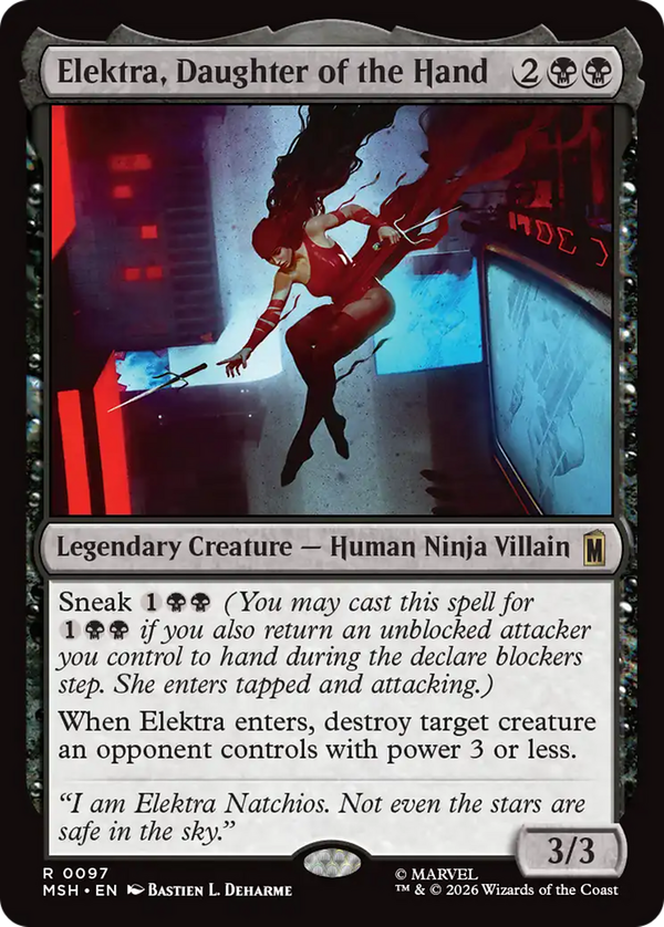 Elektra, Daughter of the Hand (msh)