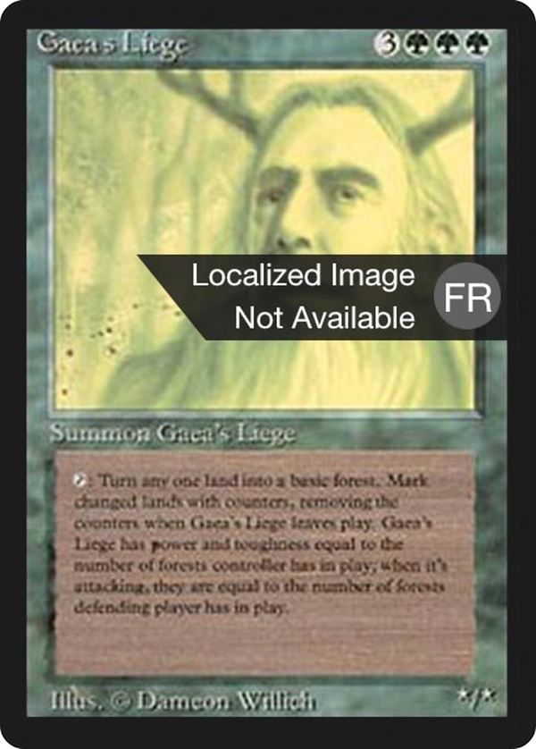 Gaea's Liege (fbb)