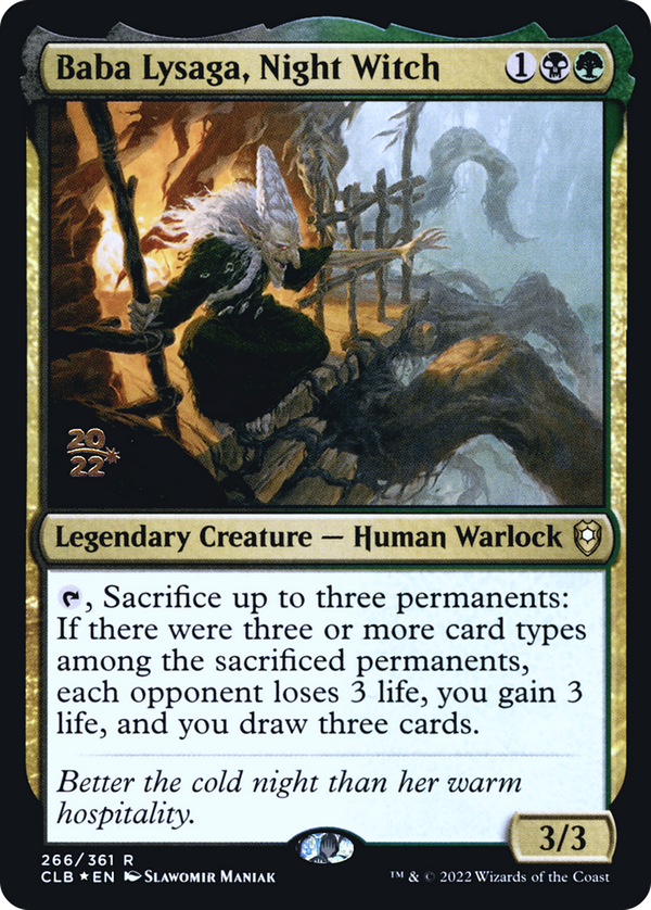 Baba Lysaga, Night Witch (pclb)