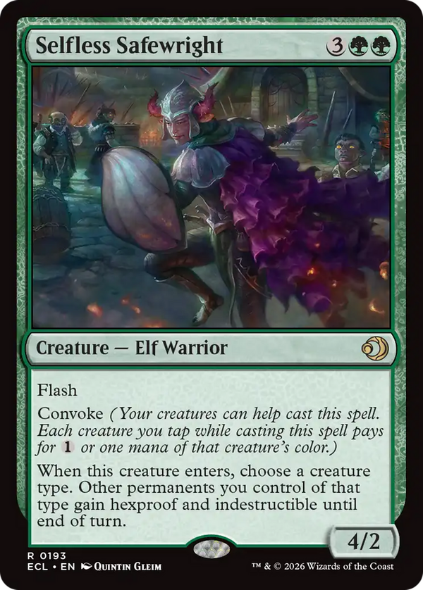 Selfless Safewright (ecl)