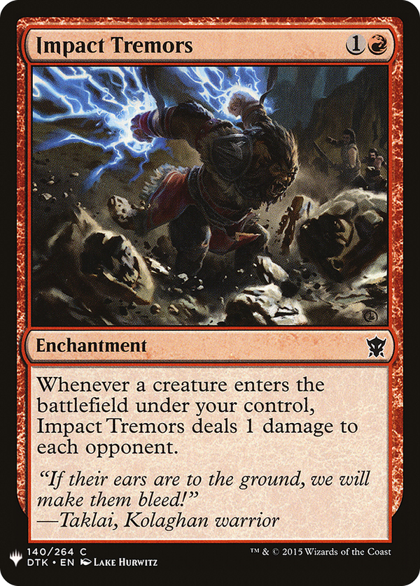 Impact Tremors (plst)
