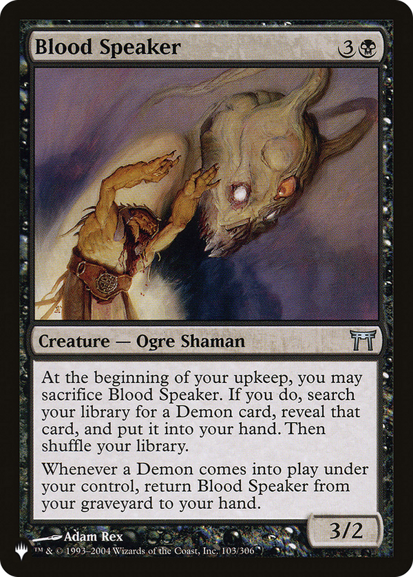Blood Speaker (plst)