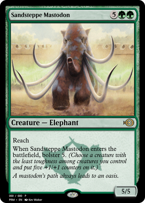 Sandsteppe Mastodon (prm)