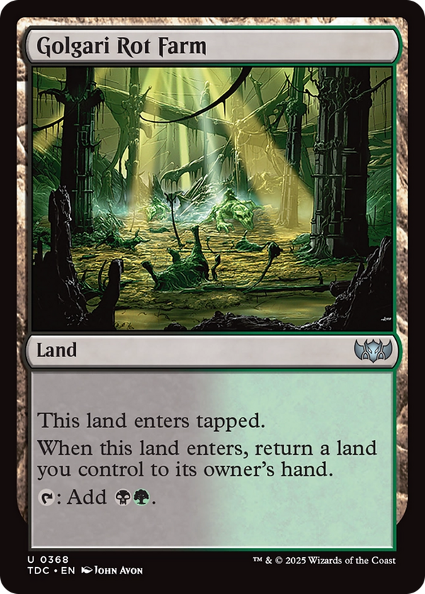Golgari Rot Farm (tdc)