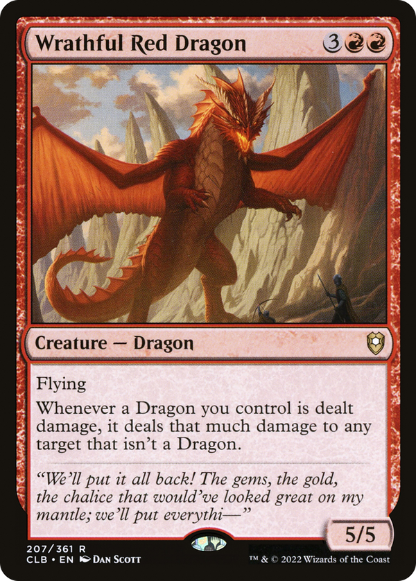 Wrathful Red Dragon (clb)