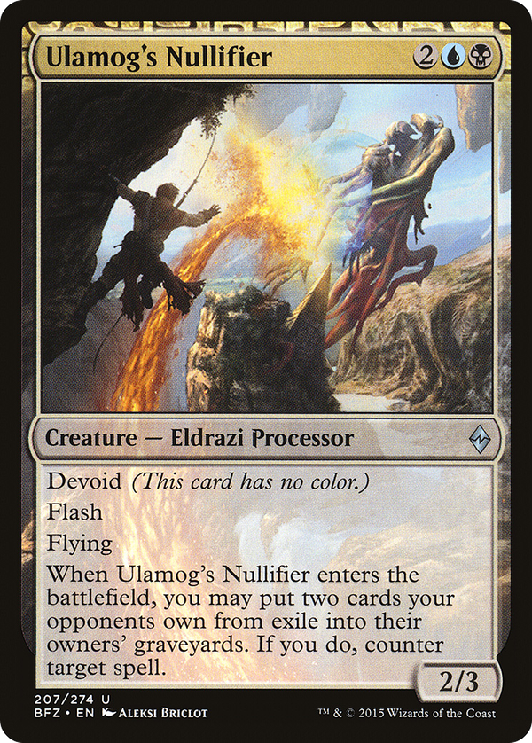 Ulamog's Nullifier (bfz)
