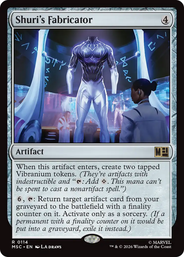Shuri's Fabricator (msc)