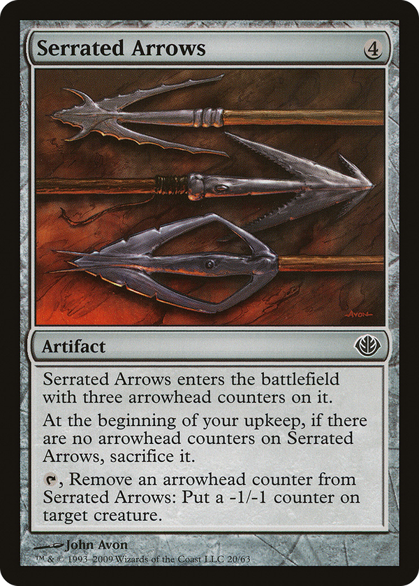 Serrated Arrows (ddd)