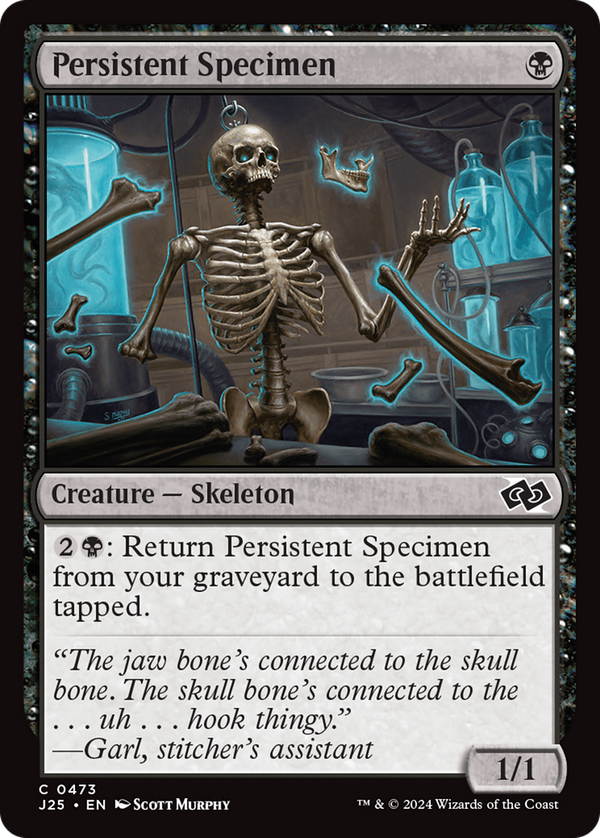 Persistent Specimen (j25)