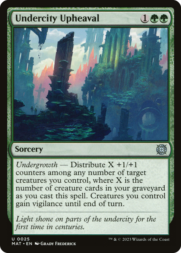 Undercity Upheaval (mat)