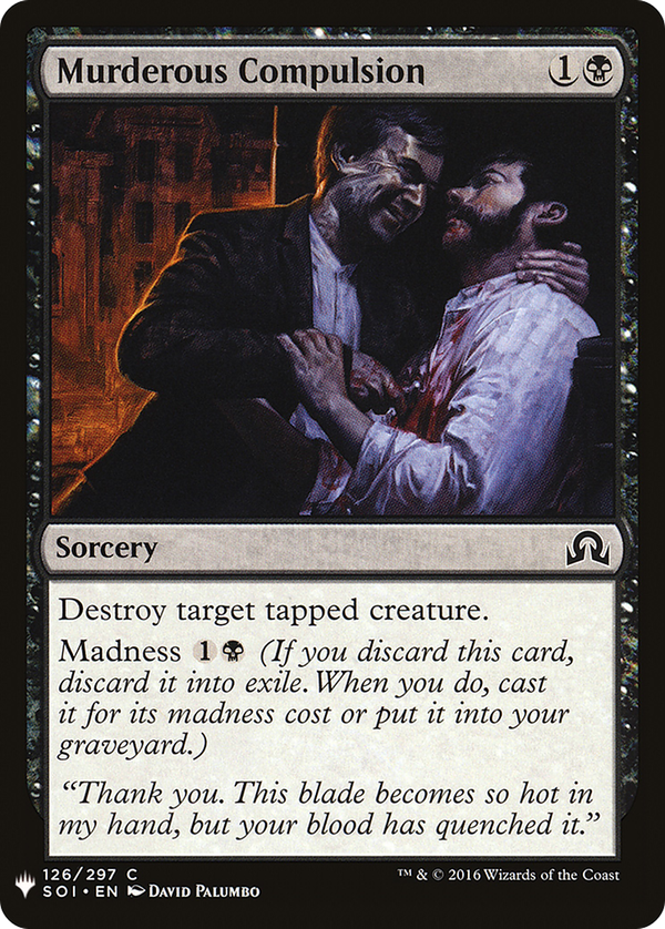 Murderous Compulsion (plst)