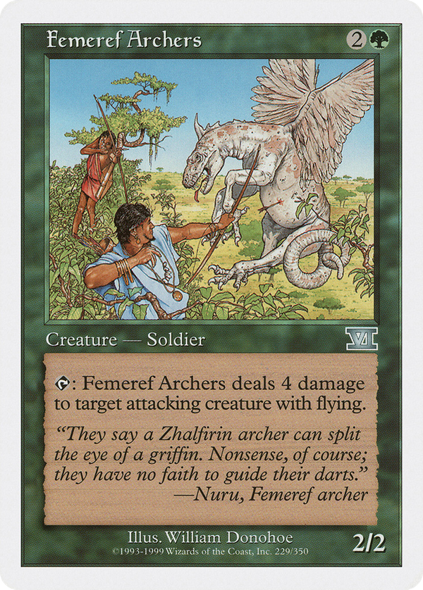 Femeref Archers (6ed)