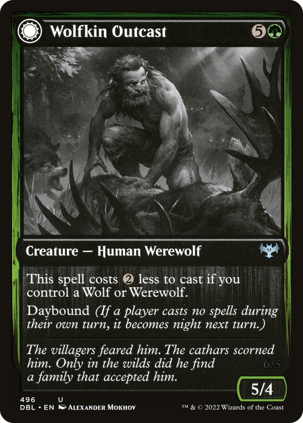 Wolfkin Outcast // Wedding Crasher (dbl)