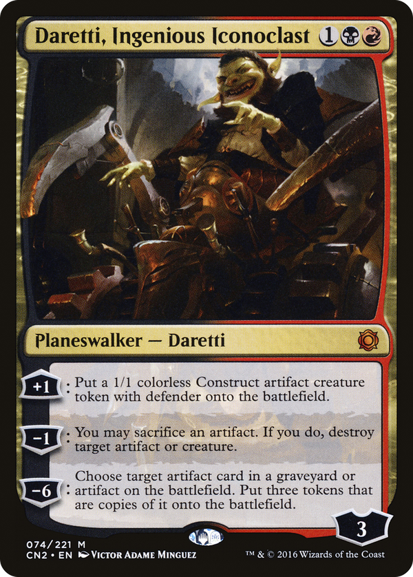 Daretti, Ingenious Iconoclast (cn2)