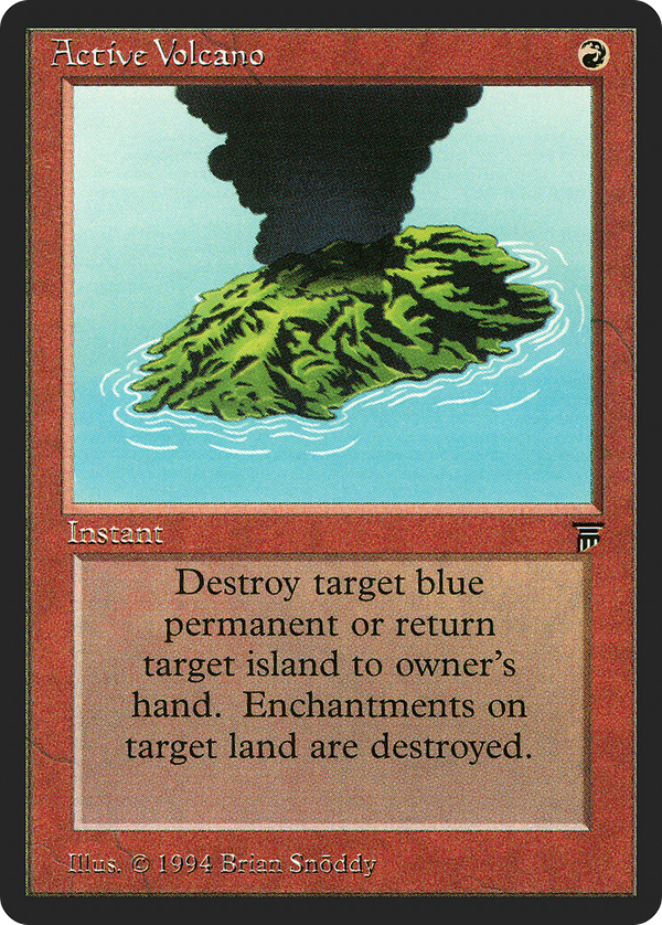 Active Volcano (leg)