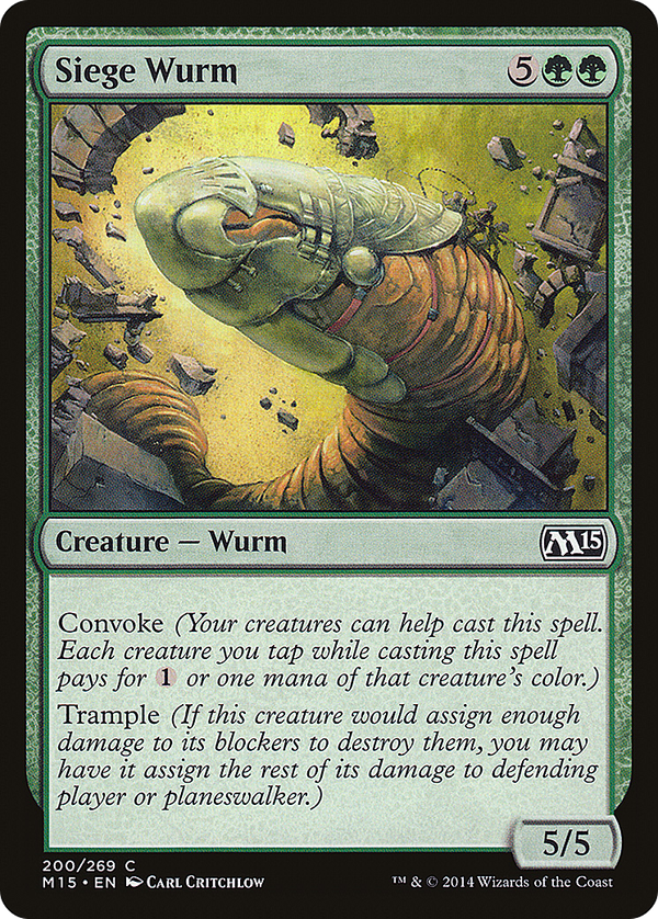 Siege Wurm (m15)