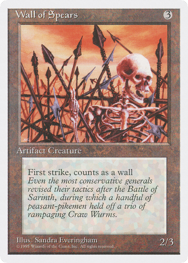 Wall of Spears (4ed)