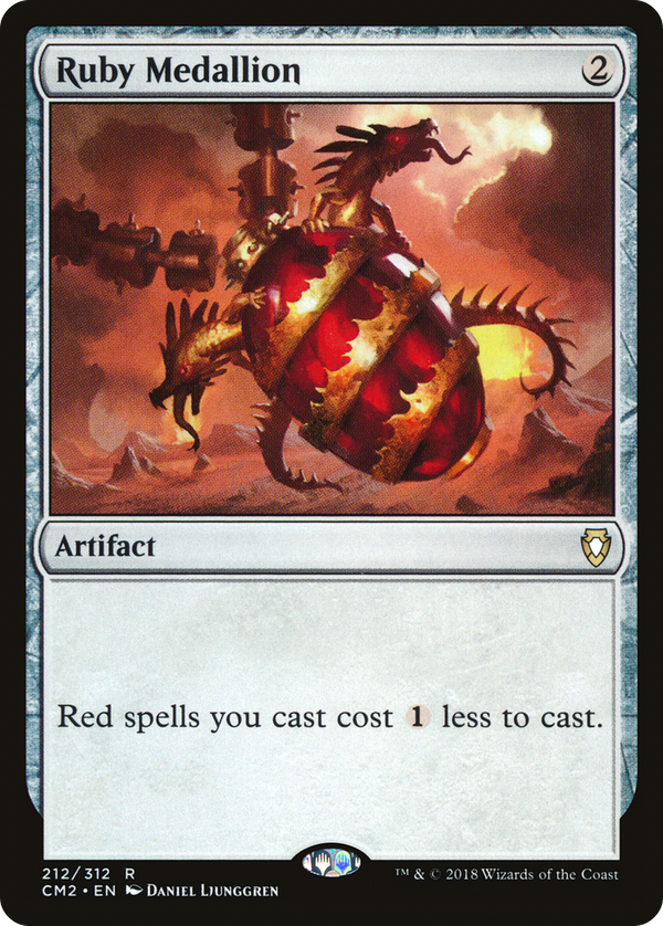 Ruby Medallion (cm2)