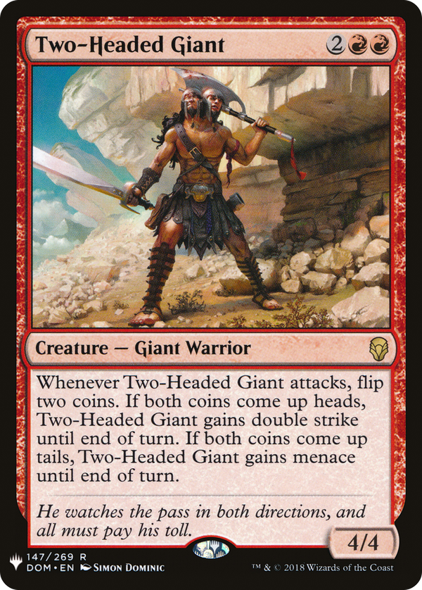 Two-Headed Giant (plst)