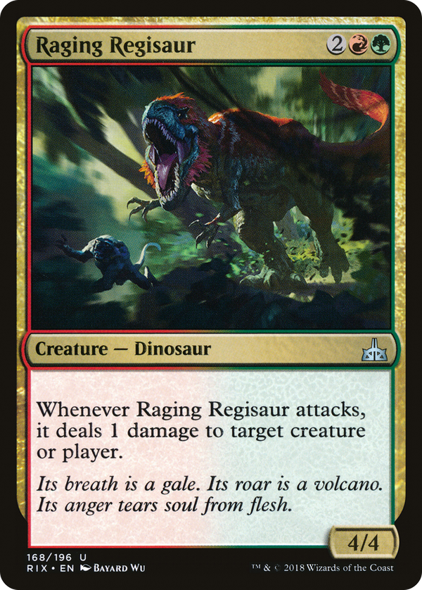 Raging Regisaur (rix)
