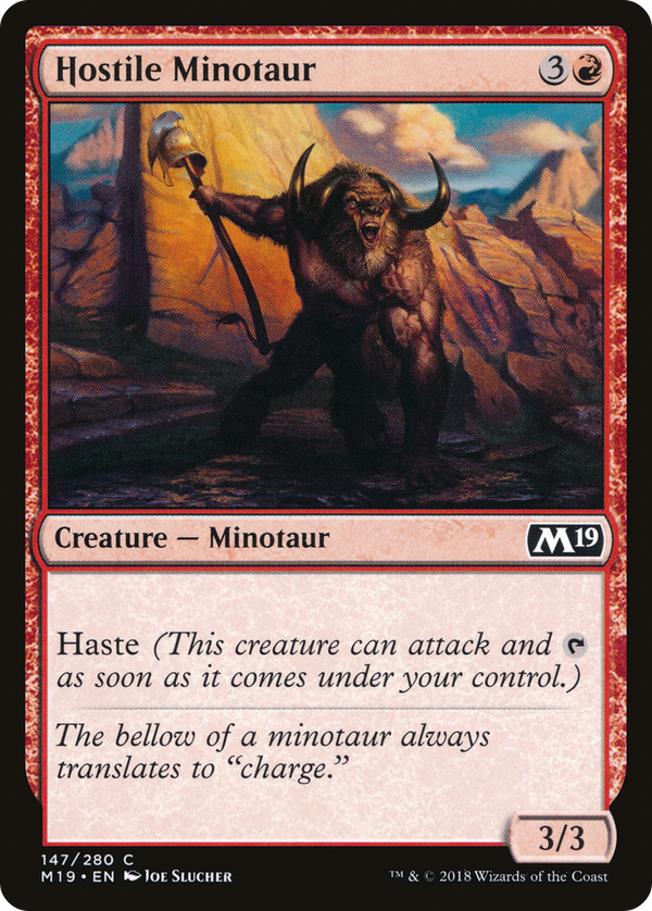 Hostile Minotaur (m19)