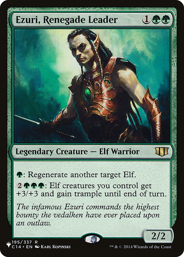 Ezuri, Renegade Leader (plst)