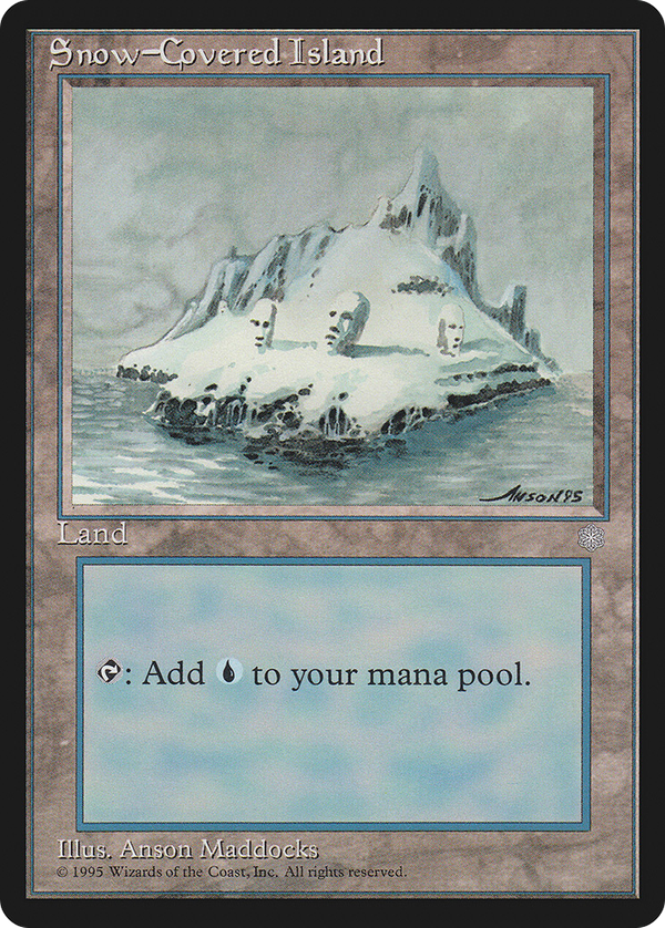 Snow-Covered Island (ice)