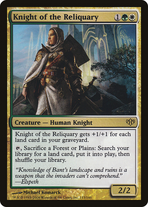 Knight of the Reliquary (con)