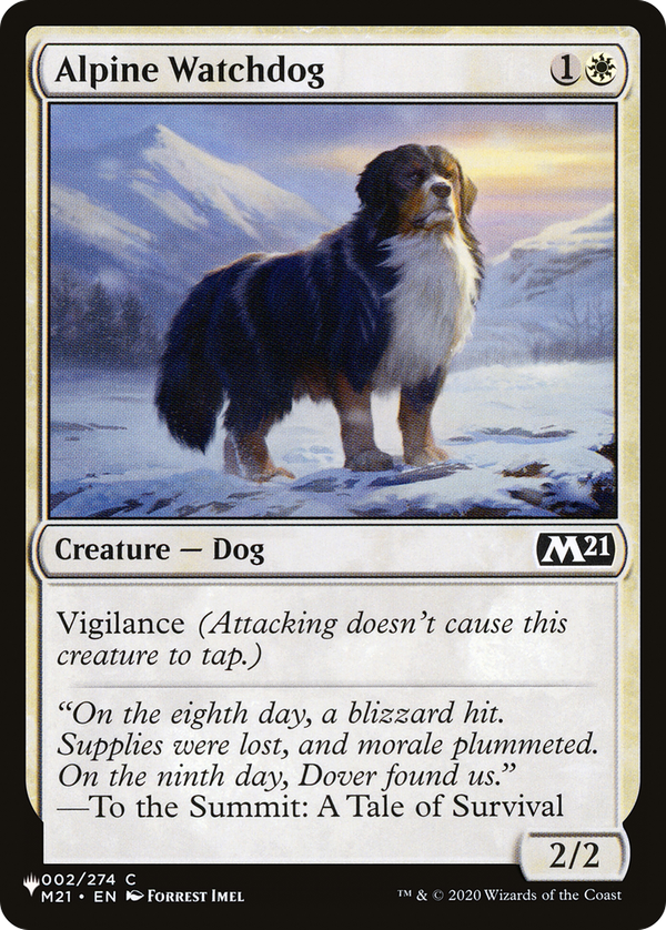 Alpine Watchdog (plst)