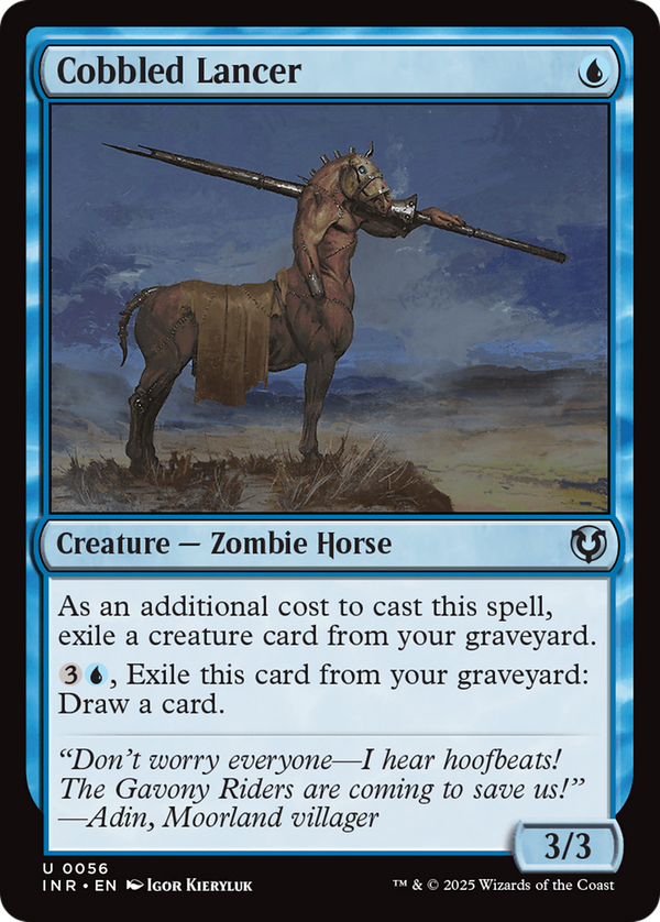 Cobbled Lancer (inr)