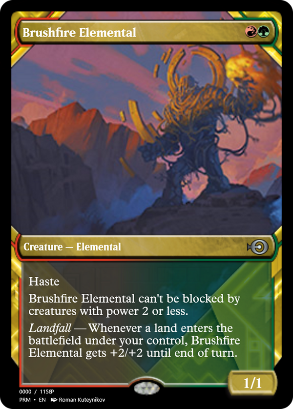 Brushfire Elemental (prm)