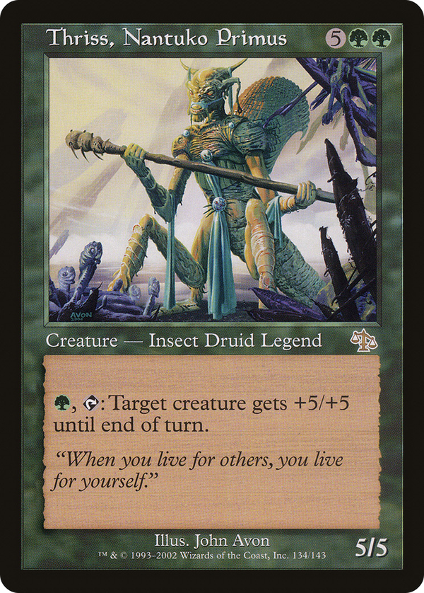 Thriss, Nantuko Primus (jud)