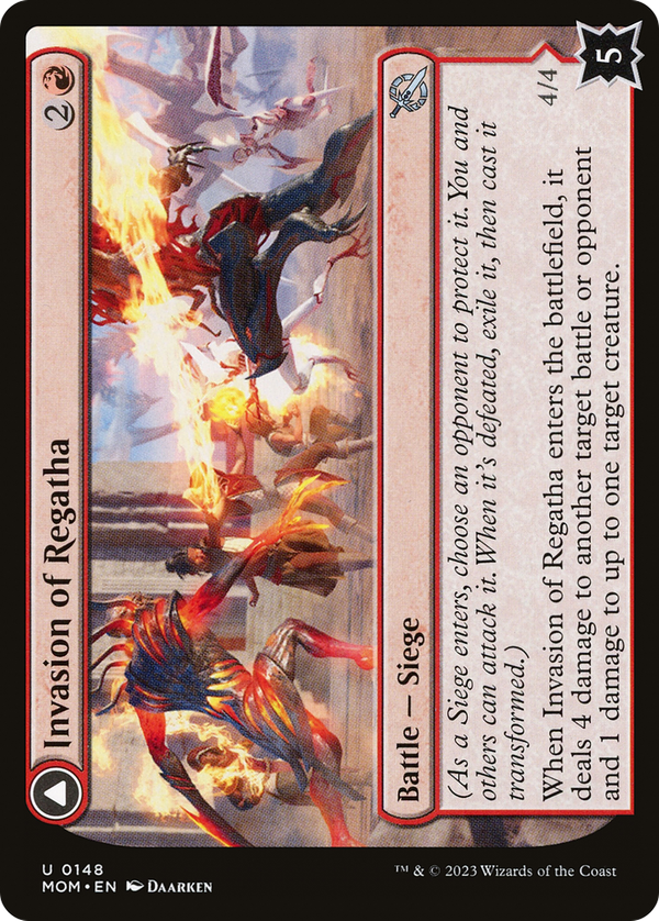 Invasion of Regatha // Disciples of the Inferno (mom)