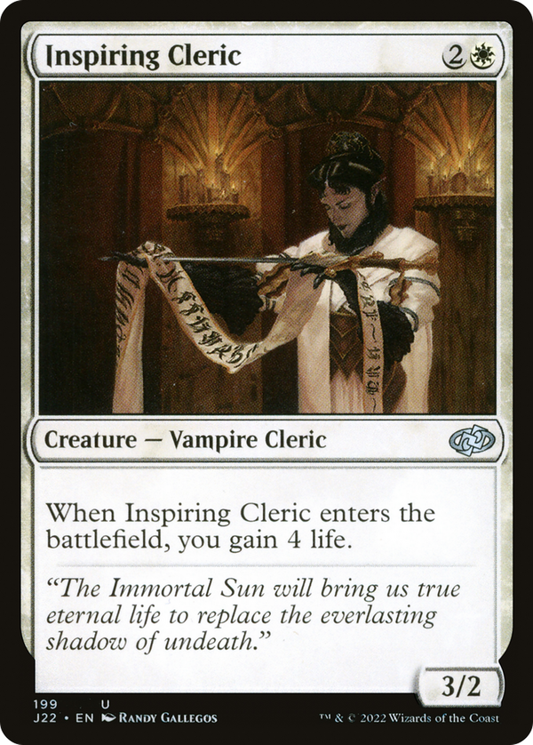 Inspiring Cleric (j22)