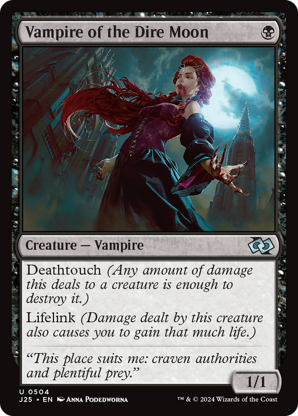 Vampire of the Dire Moon (j25)