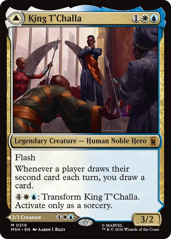 King T'Challa // Black Panther, Hope Enduring (msh)
