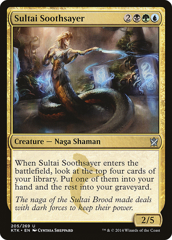 Sultai Soothsayer (ktk)