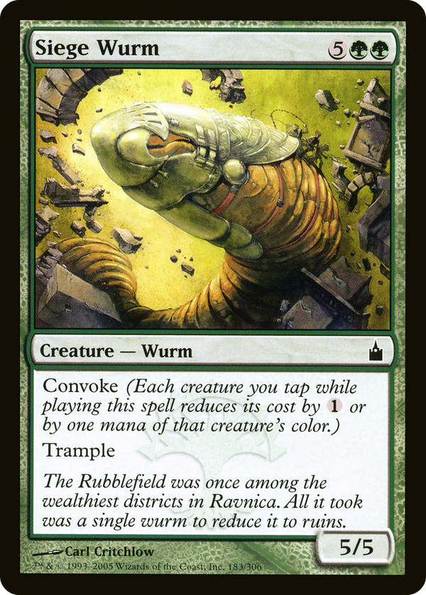 Siege Wurm (rav)