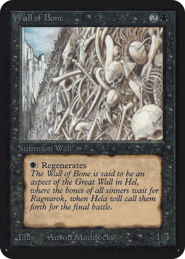 Wall of Bone (lea)