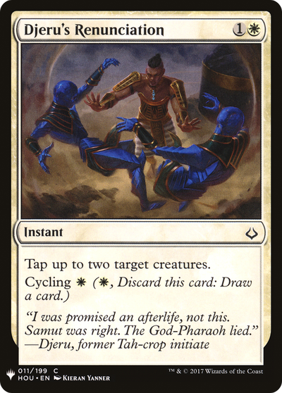 Djeru's Renunciation