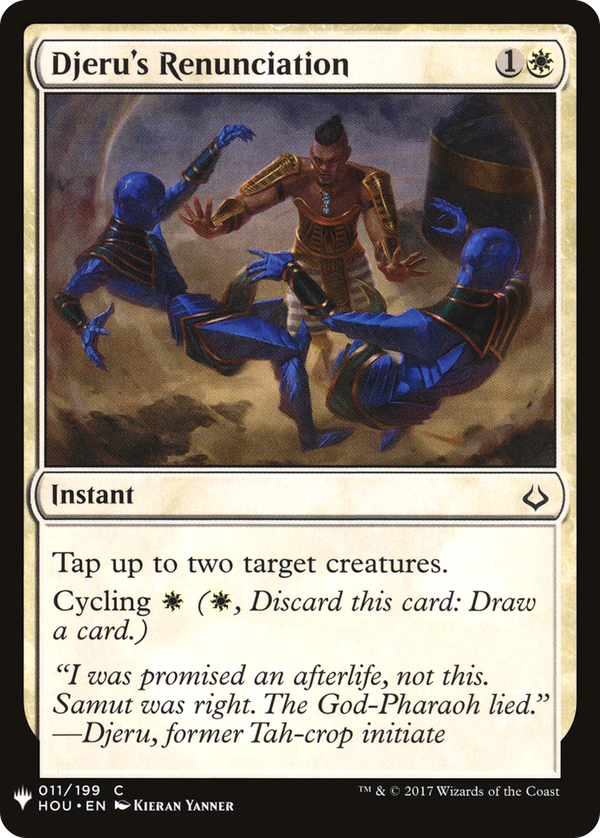 Djeru's Renunciation (plst)