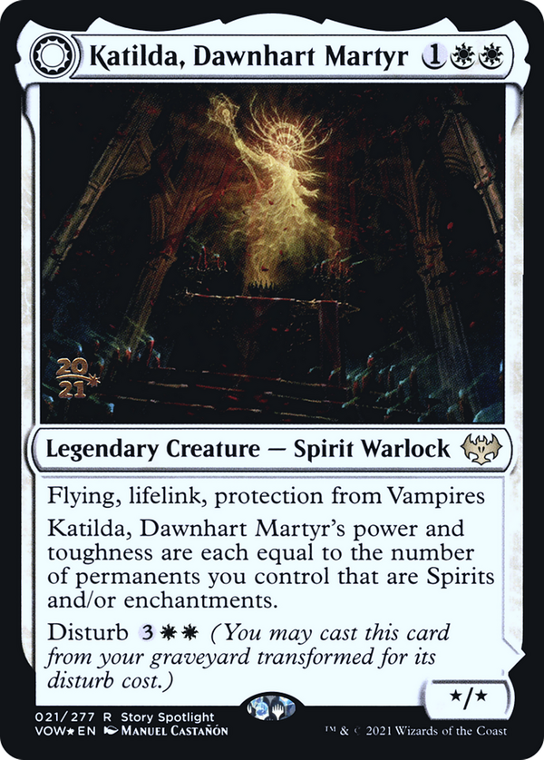 Katilda, Dawnhart Martyr // Katilda's Rising Dawn (pvow)