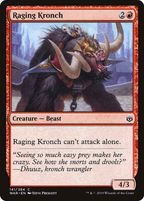 Raging Kronch (war)