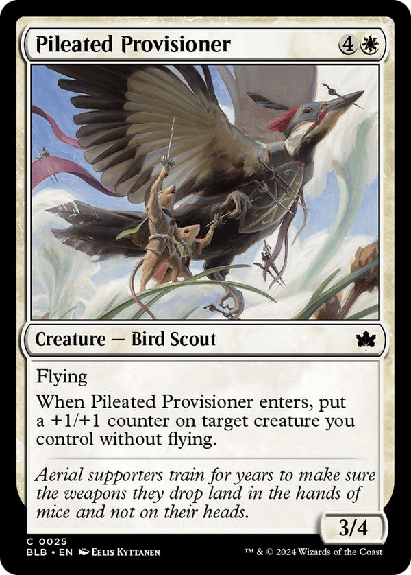 Pileated Provisioner (blb)
