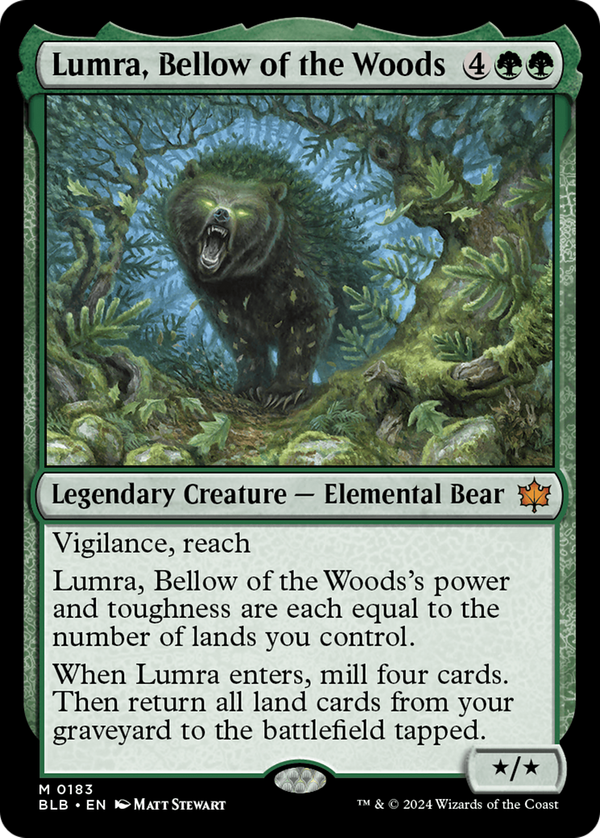 Lumra, Bellow of the Woods (blb)