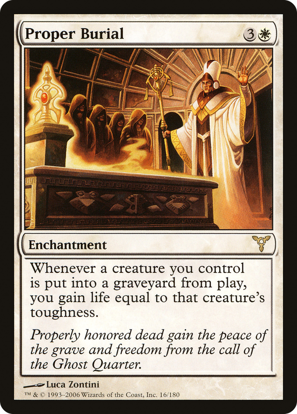 Proper Burial (dis)