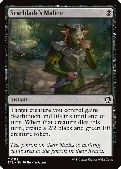 Scarblade's Malice
